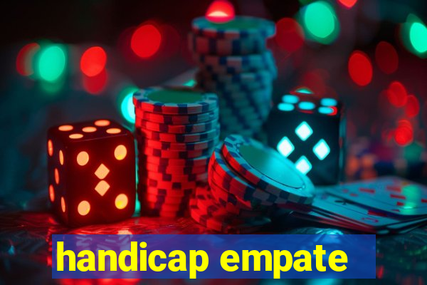 handicap empate -1